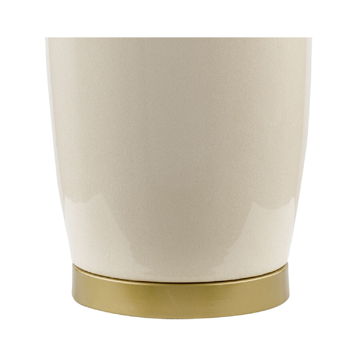   Glazed Ceramic Linen Table Lamp | Oroa.com