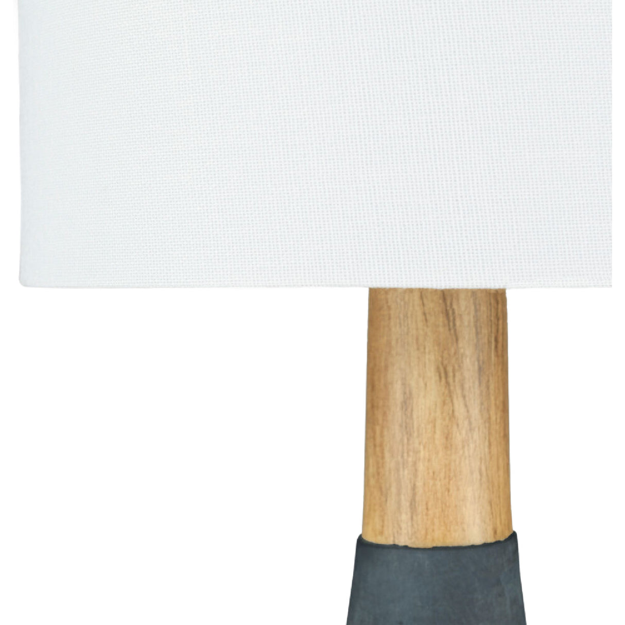   Modern European furniture - Drum Linen Shade Table Lamp - www.oroa.com | Oroa.com