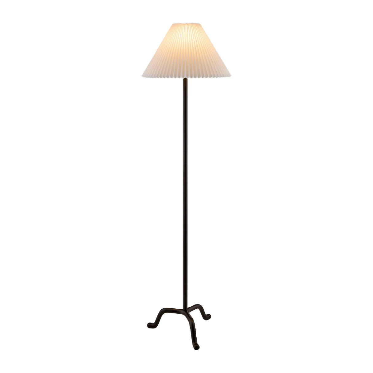   Pleated Linen Accent Floor Lamp | Oroa.com