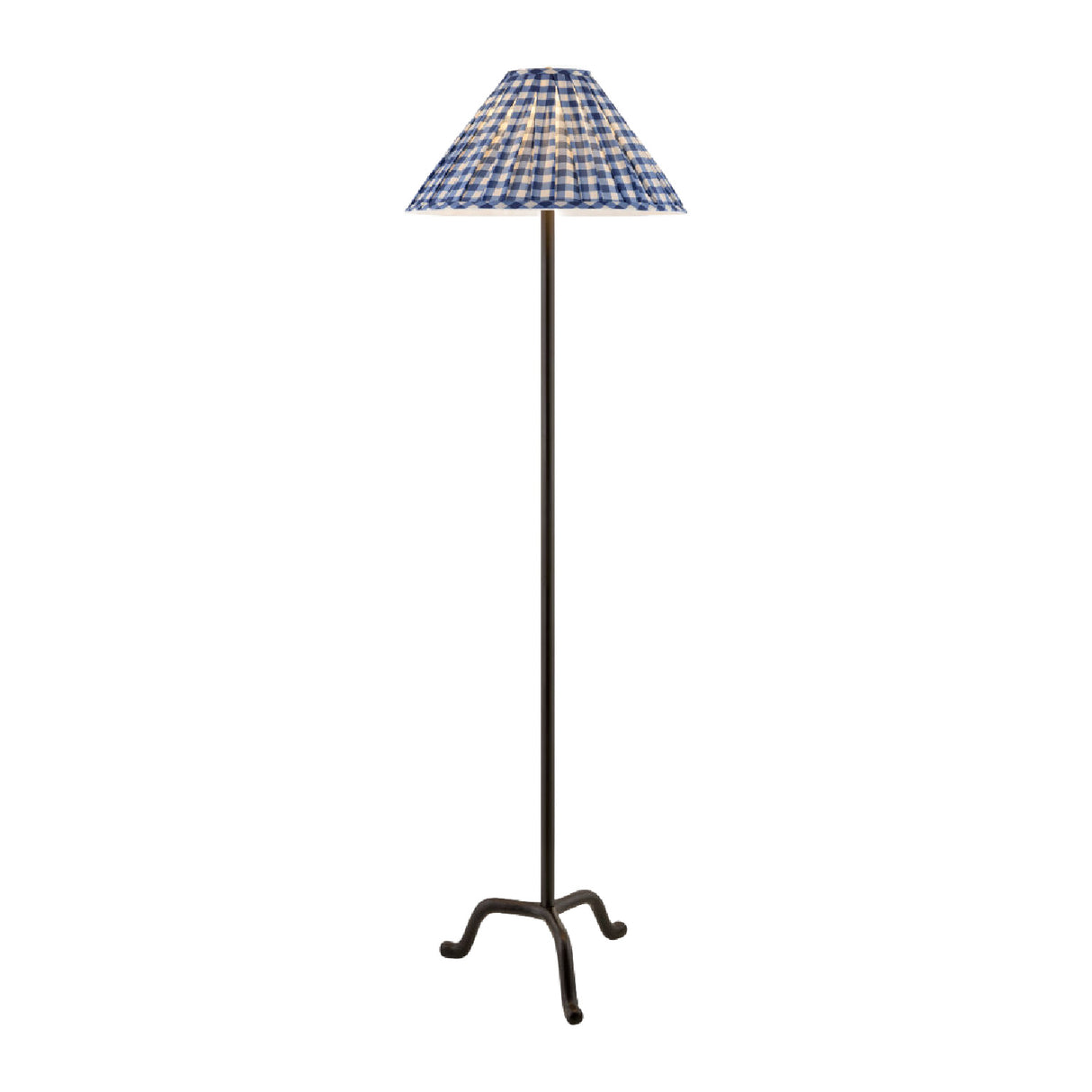   Pleated Linen Accent Floor Lamp | Oroa.com