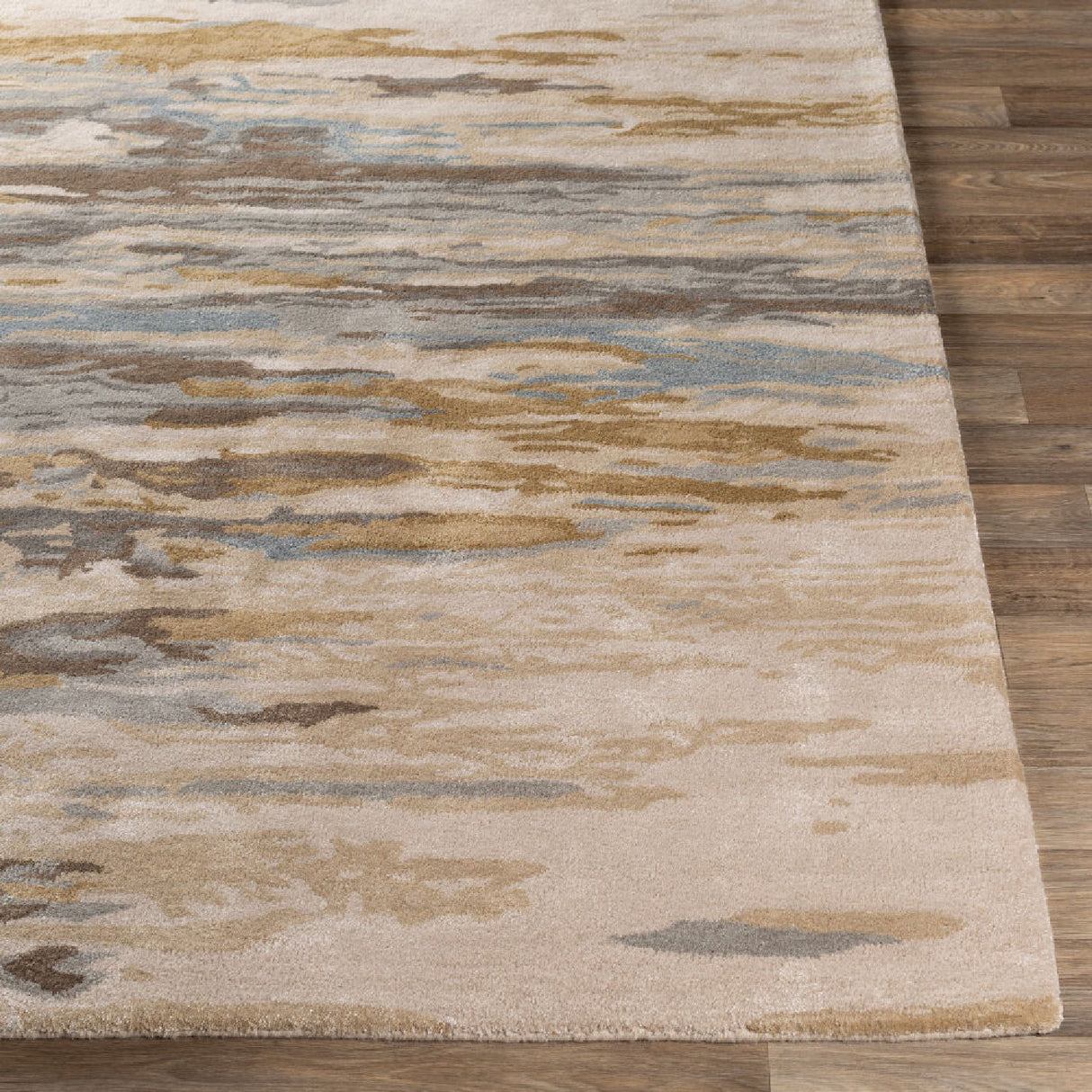   Modern European furniture - Multicolored Viscose Wool Blend Carpet - www.oroa.com | Oroa.com
