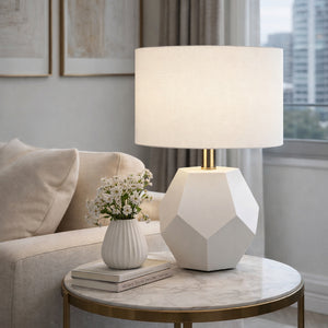   Modern European furniture - Faceted Glass Accent Table Lamp - www.oroa.com | Oroa.com