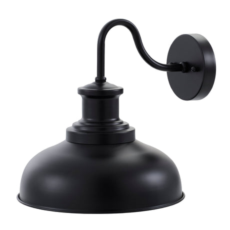   Modern European furniture - Black Metal Wall Lamp - www.oroa.com | Oroa.com