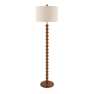   Hand-painted Wood Accent Floor Lamp | Oroa.com