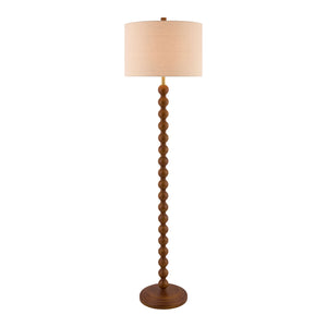   Hand-painted Wood Accent Floor Lamp | Oroa.com