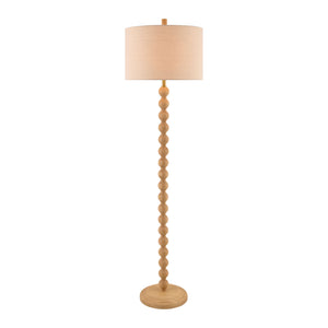   Hand-painted Wood Accent Floor Lamp | Oroa.com
