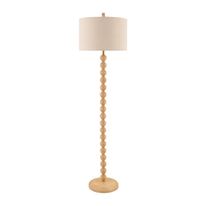   Hand-painted Wood Accent Floor Lamp | Oroa.com