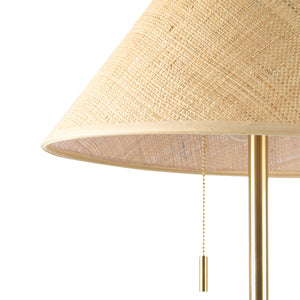  Rattan Empire Shade Floor Lamp | Oroa.com