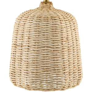  Beige Rattan Table Lamp | Oroa.com