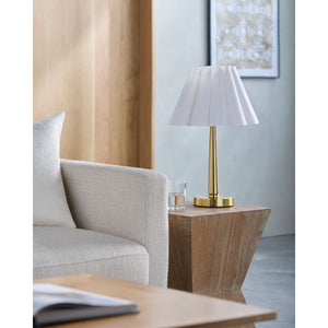   Modern European furniture - Iron Base Linen Table Lamp - www.oroa.com | Oroa.com