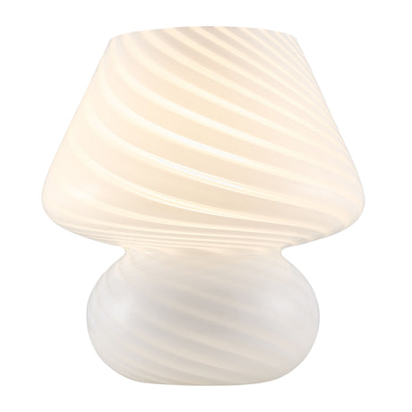   Modern European furniture - Painted White Glass Table Lamp - www.oroa.com | Oroa.com