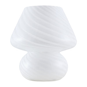   Modern European furniture - Painted White Glass Table Lamp - www.oroa.com | Oroa.com