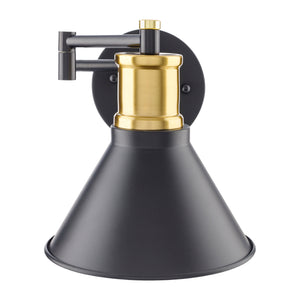   Modern European furniture - Black Metal Conical Wall Lamp - www.oroa.com | Oroa.com