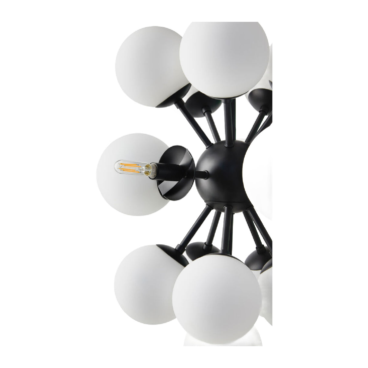   Modern European furniture - Glass Globes 16-Light Chandelier - www.oroa.com | Oroa.com