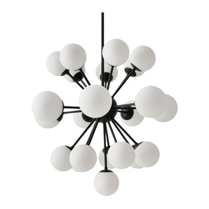   Glass Globes 22-Light Chandelier | Oroa.com