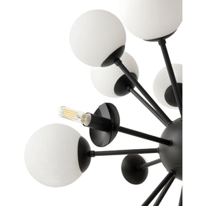   Glass Globes 22-Light Chandelier | Oroa.com