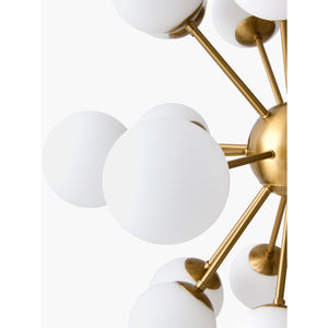   Glass Globes 22-Light Chandelier | Oroa.com
