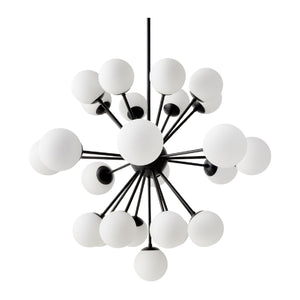   Glass Globes 25-Light Chandelier | Oroa.com