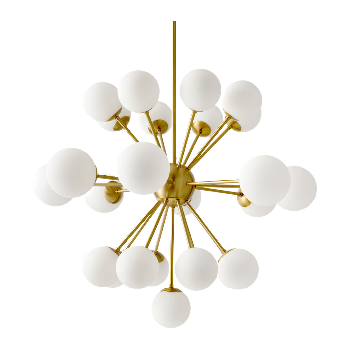   Glass Globes 25-Light Chandelier | Oroa.com