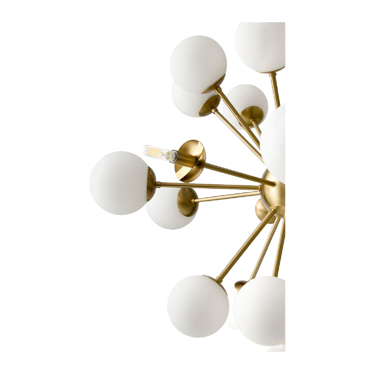   Glass Globes 25-Light Chandelier | Oroa.com