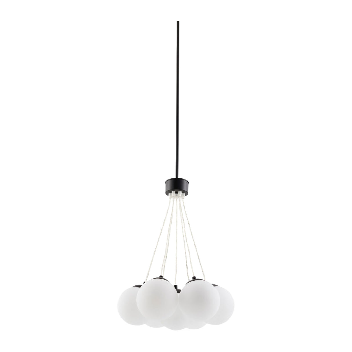   Glass Globes 7-Light Chandelier | Oroa.com
