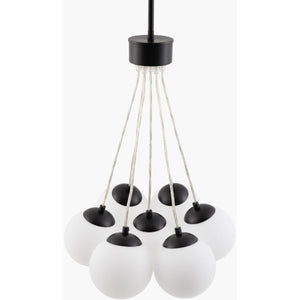   Glass Globes 7-Light Chandelier | Oroa.com