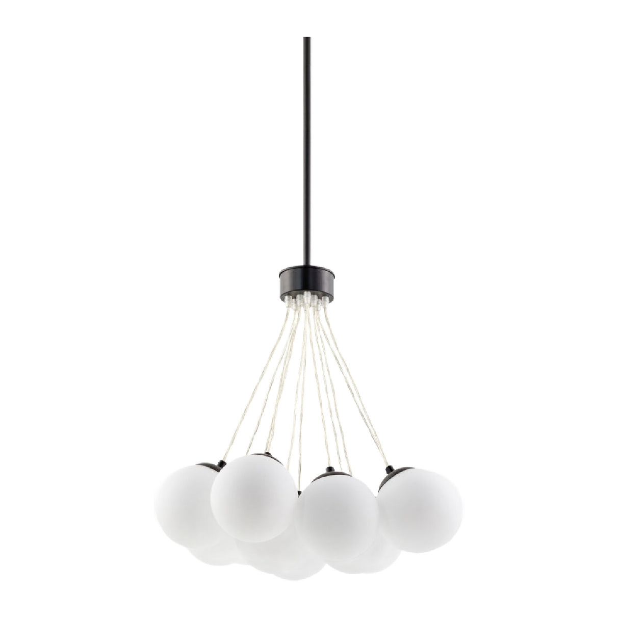   Glass Globes 11-Light Chandelier | Oroa.com
