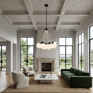   Glass Globes 11-Light Chandelier | Oroa.com