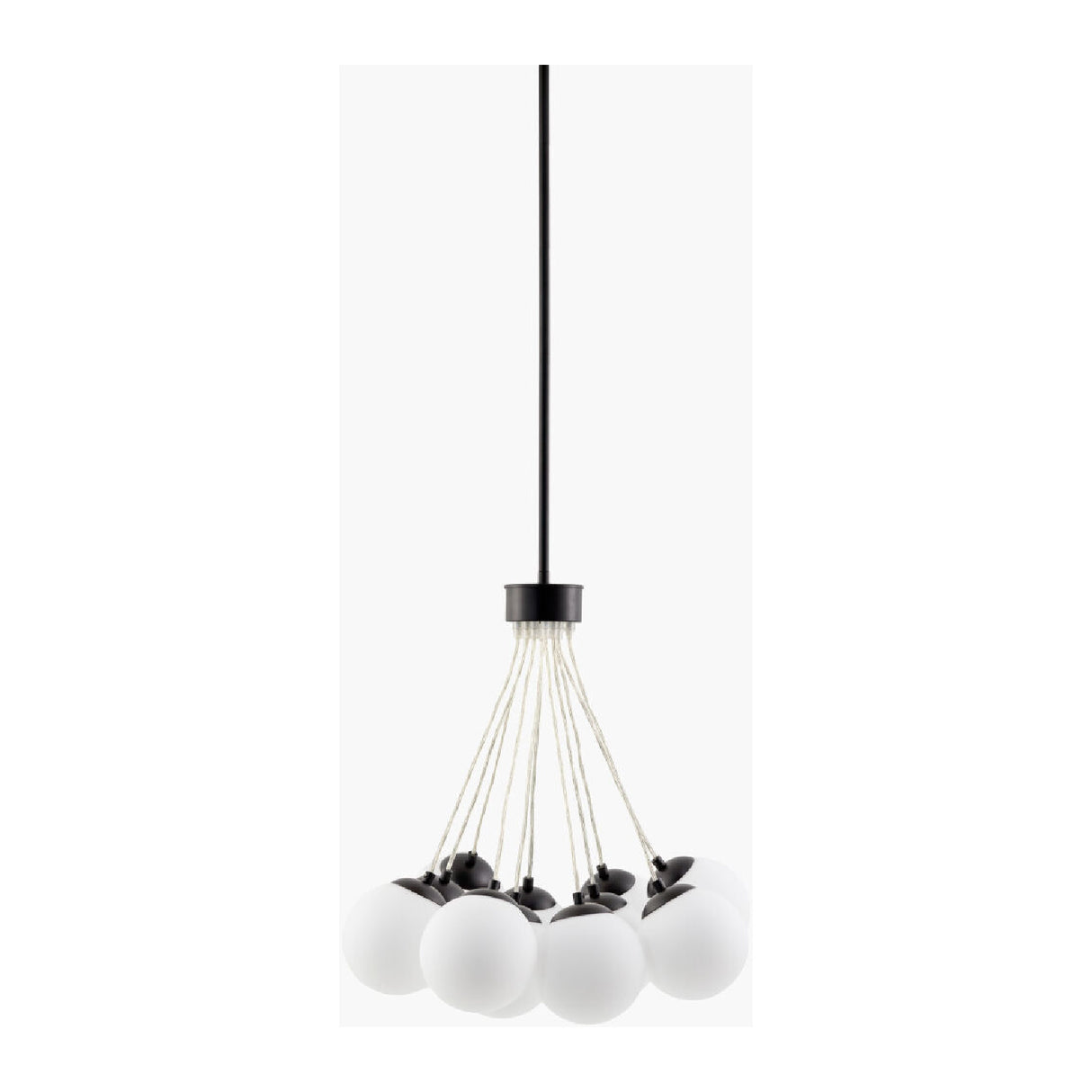   Glass Globes 11-Light Chandelier | Oroa.com