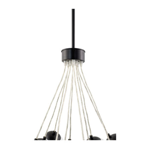   Glass Globes 11-Light Chandelier | Oroa.com