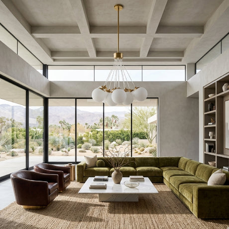   Glass Globes 11-Light Chandelier | Oroa.com