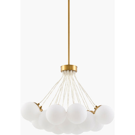   Glass Globes 19-Light Chandelier | Oroa.com