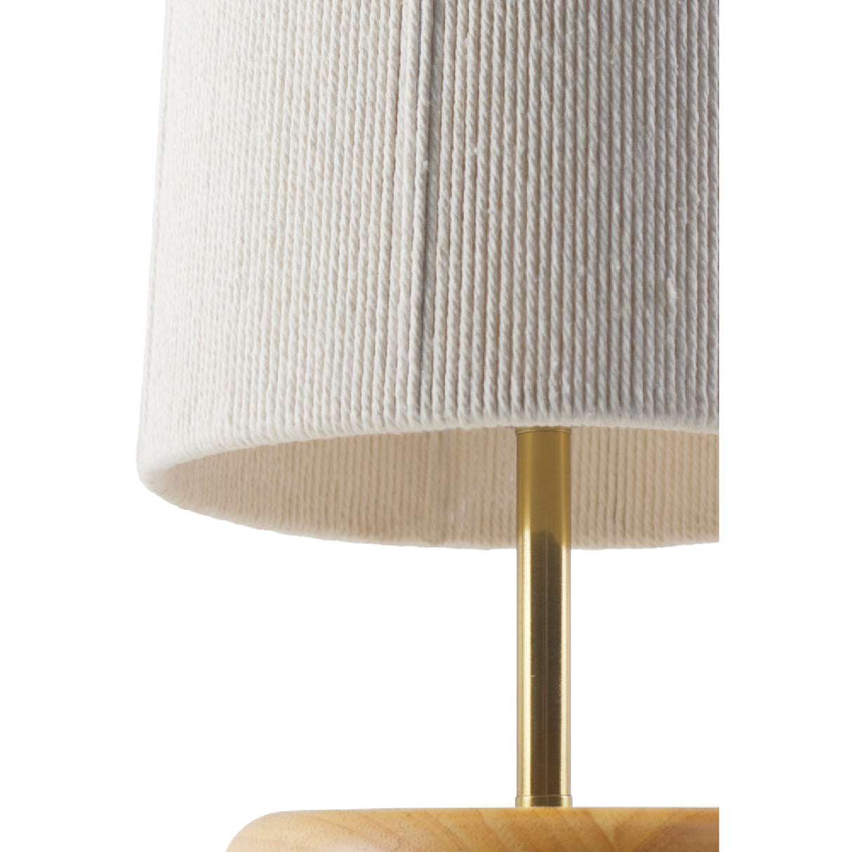   Modern European furniture - White Jute Accent Table Lamp - www.oroa.com | Oroa.com