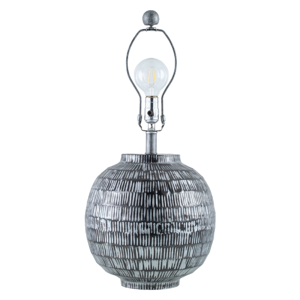   Antiqued Black Accent Table Lamp | Oroa.com