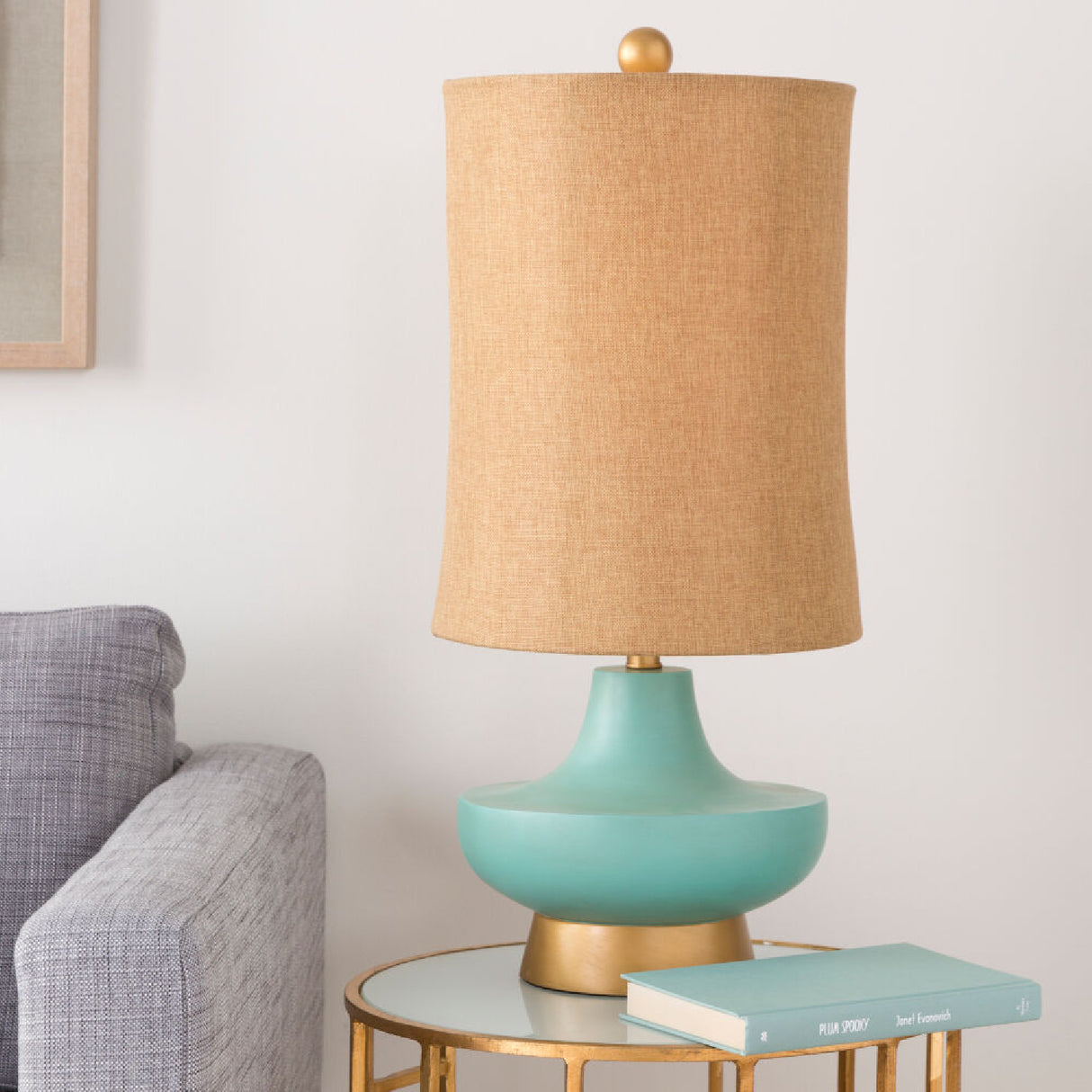   Turquoise Base Accent Table Lamp | Oroa.com