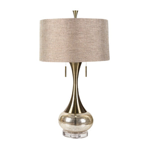   Crackle Gold Accent Table Lamp | Oroa.com