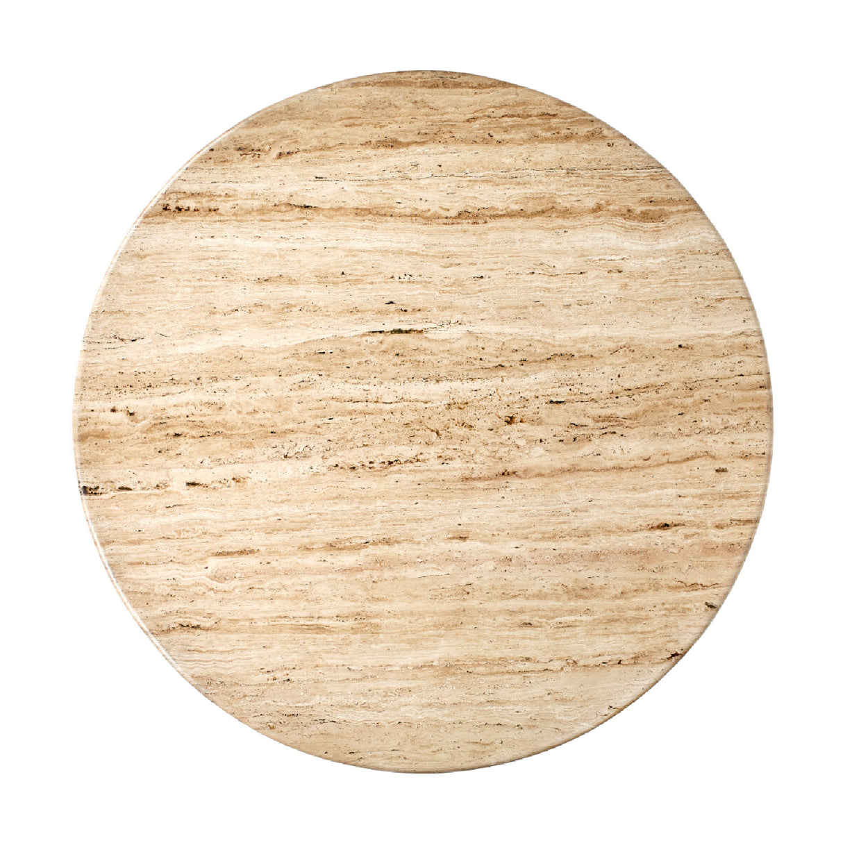   Round Travertine Dining Table | Oroa.com