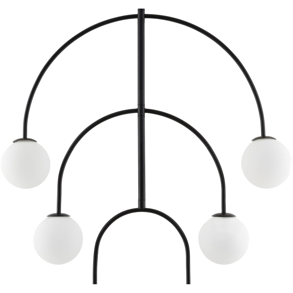   Back Arched 6-Light Chandelier | Oroa.com