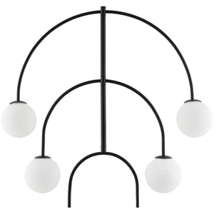   Back Arched 6-Light Chandelier | Oroa.com