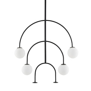   Back Arched 6-Light Chandelier | Oroa.com
