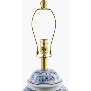  Modern European furniture - Floral Print Ceramic Table Lamp - www.oroa.com | Oroa.com