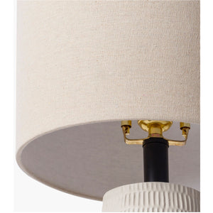   Modern European furniture - Organic-Carved Base Table Lamp - www.oroa.com | Oroa.com