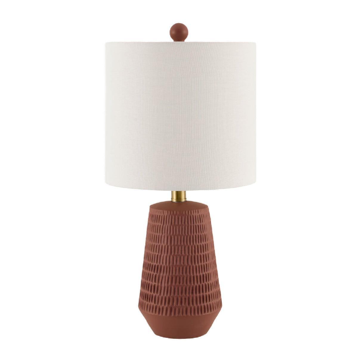   Modern European furniture - Organic-Carved Base Table Lamp - www.oroa.com | Oroa.com