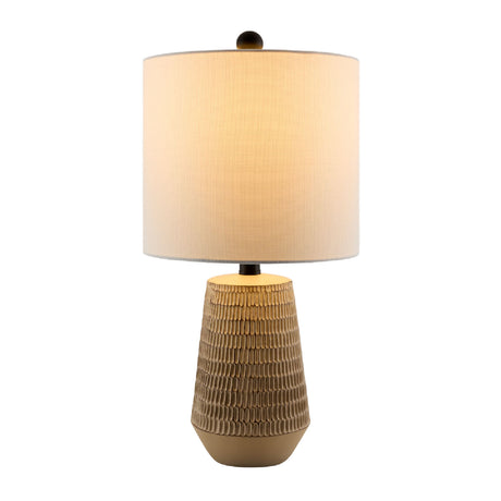   Modern European furniture - Organic-Carved Base Table Lamp - www.oroa.com | Oroa.com