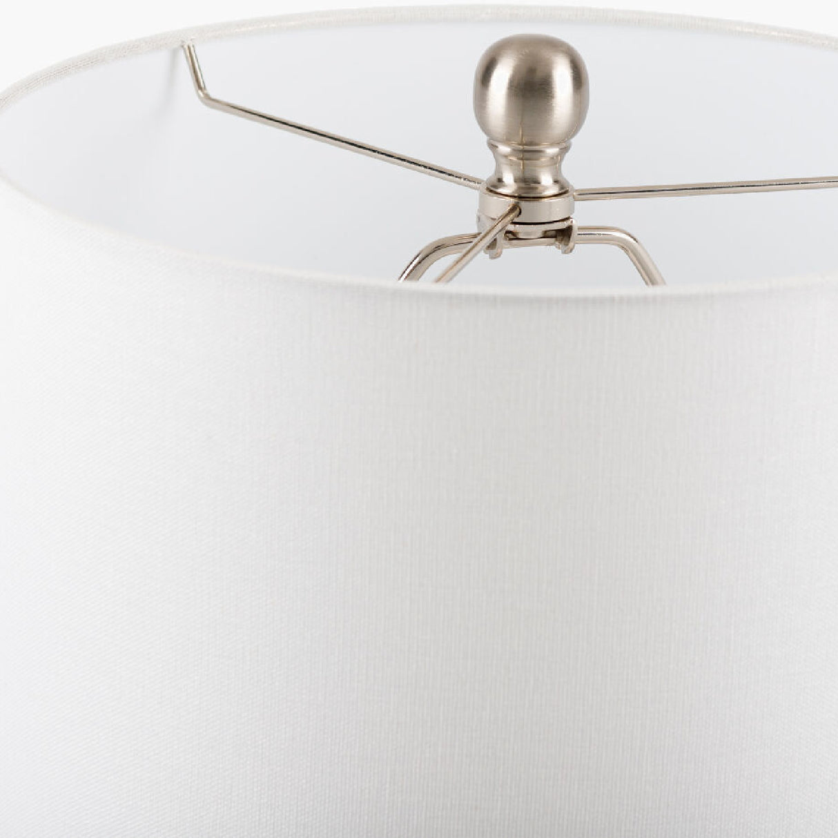   Modern European furniture - White Linen Ceramic Table Lamp - www.oroa.com | Oroa.com
