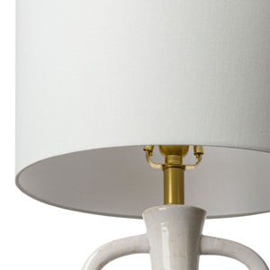   White Ceramic Amphora Table Lamp | Oroa.com