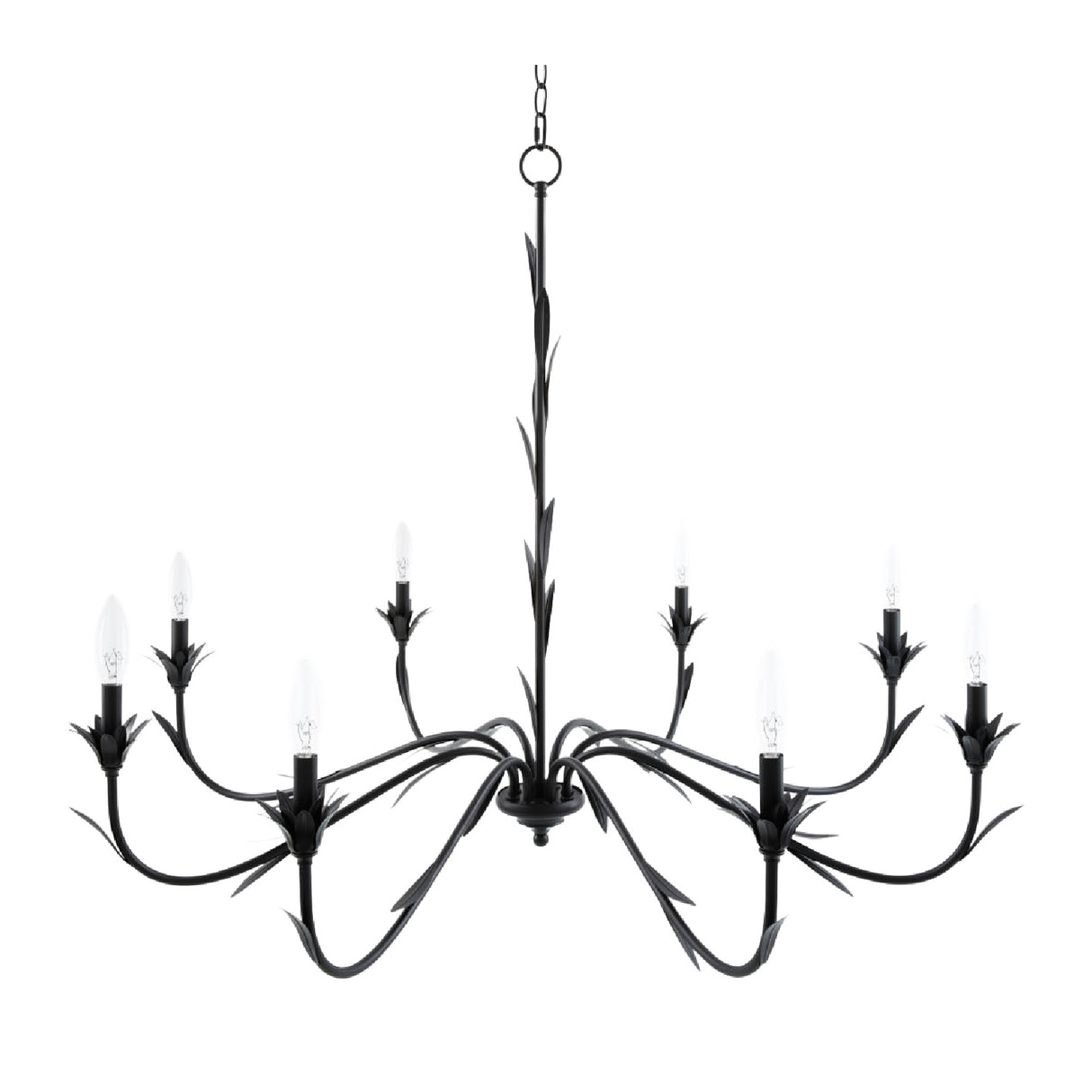   Modern European furniture - Flower-Inspired 8-Light Chandelier - www.oroa.com | Oroa.com