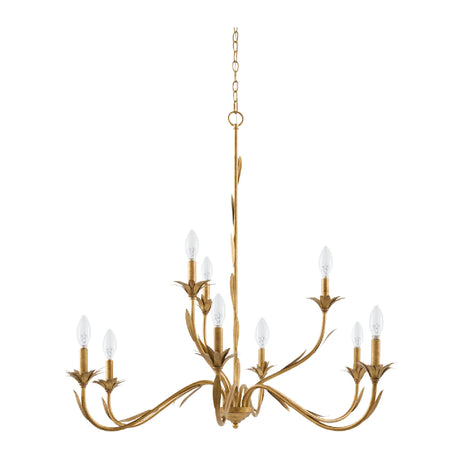   Modern European furniture - Flower-Inspired 9-Light Chandelier - www.oroa.com | Oroa.com
