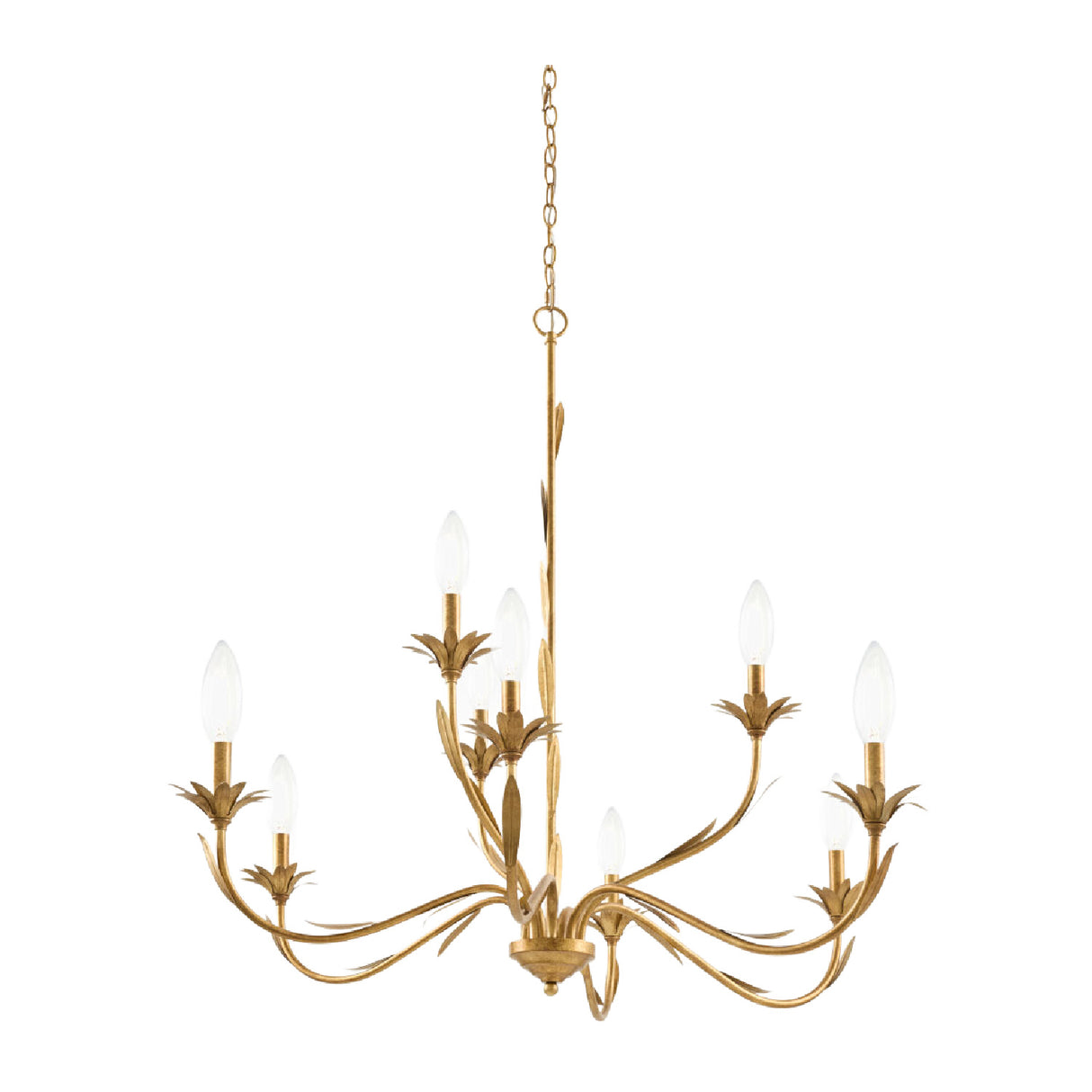   Modern European furniture - Flower-Inspired 9-Light Chandelier - www.oroa.com | Oroa.com