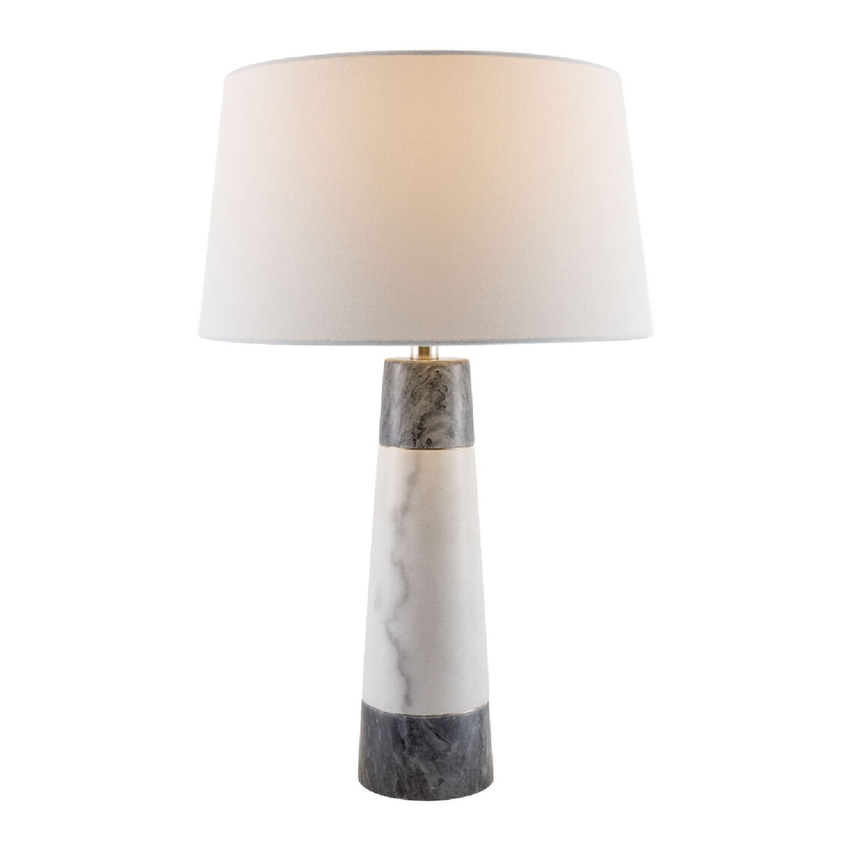   Two-Toned Marble Table Lamp | Oroa.com
